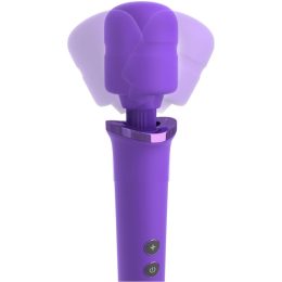FANTASY FOR HER - MASSAGER WAND FOR HER RECHARGEABLE & VIBRATOR 50 LEVELS VIOLET